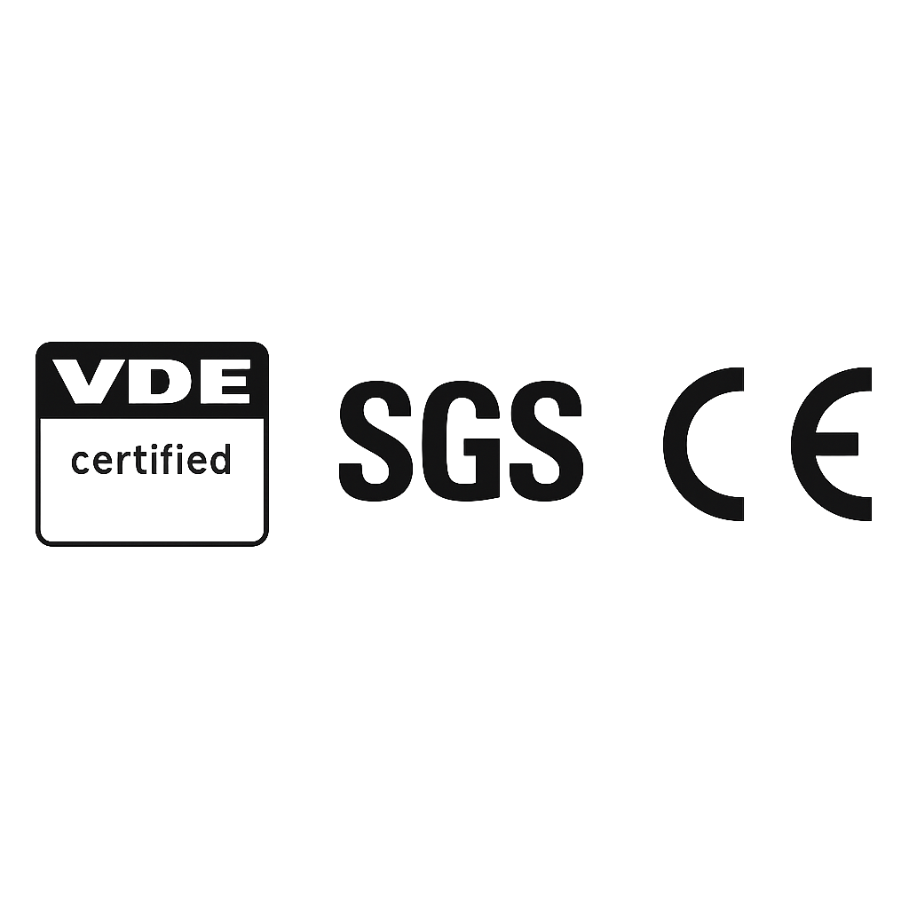 SGS CE VDE geprüft