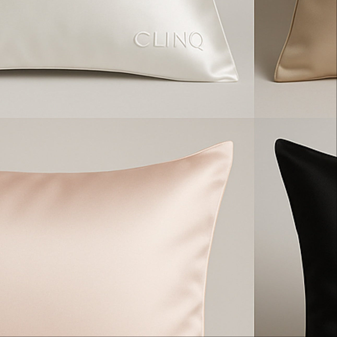 CLINQ – SILK Pillow (100% Mulberry Silk) - Rose