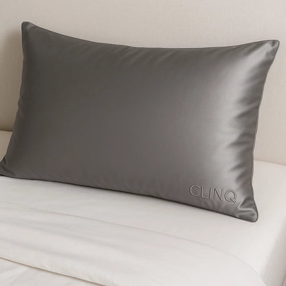 CLINQ – SILK Pillow (100% Mulberry Silk) - Grey