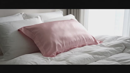 CLINQ – SILK Pillow (100% Mulberry Silk) - Rose